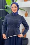 Verda Abiye Lacivert