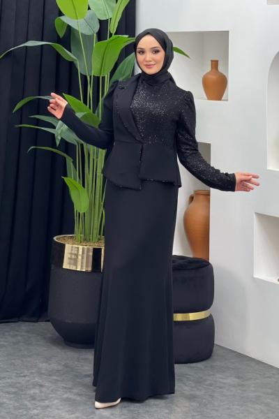Viyana Abiye Siyah