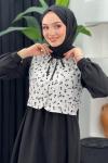 Yasemin Elbise Siyah