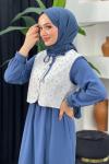 Yasemin Elbise Bebe Mavisi