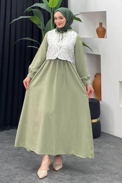 Yasemin Elbise Fıstık Yeşili